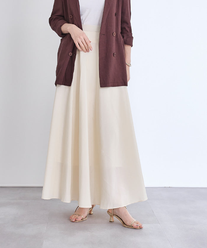 ユアーズ ur's シルキーフレアスカート