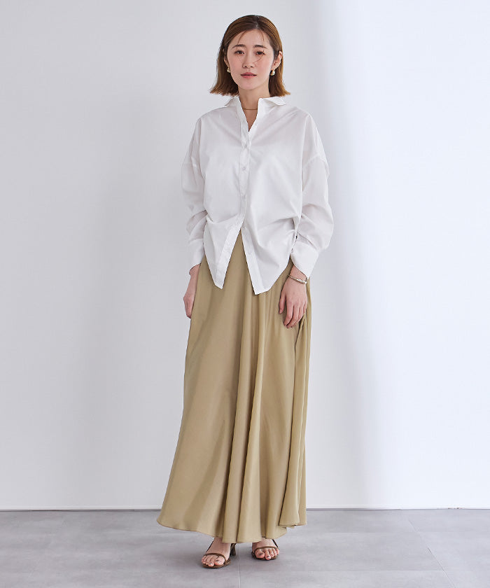 ユアーズ ur's シルキーフレアスカート