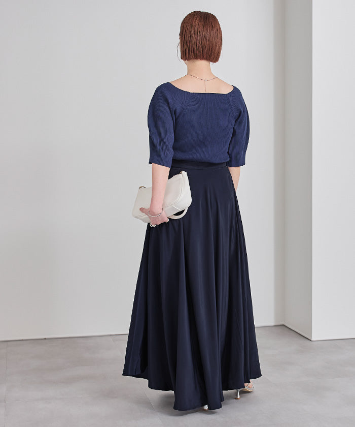 ユアーズ ur's シルキーフレアスカート