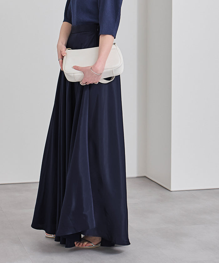 ユアーズ ur's シルキーフレアスカート