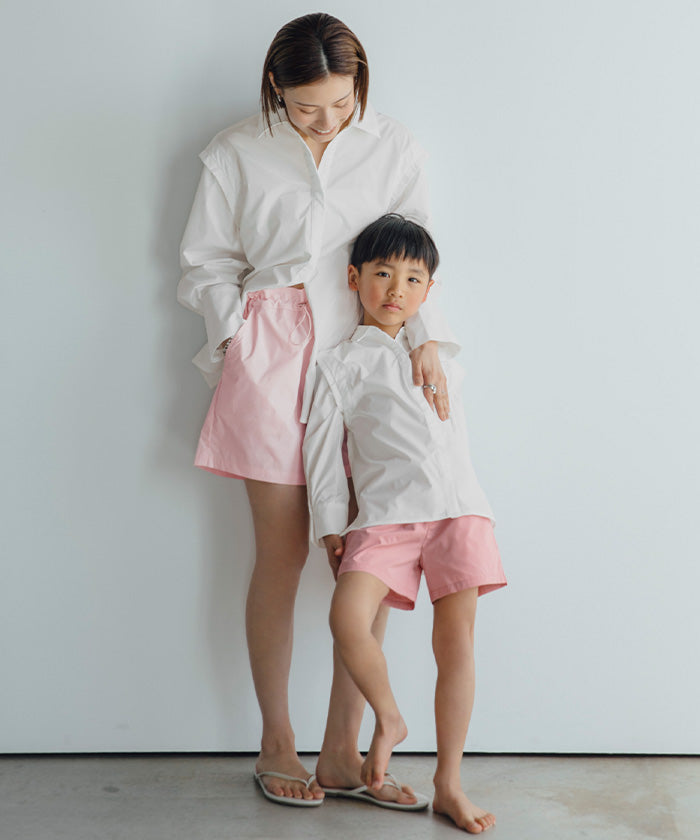 ユアーズ ur's 撥水素材2wayスリーブシャツ/ラッシュガード 【返品不可商品】 (ダークブラウン) ダークブラウン