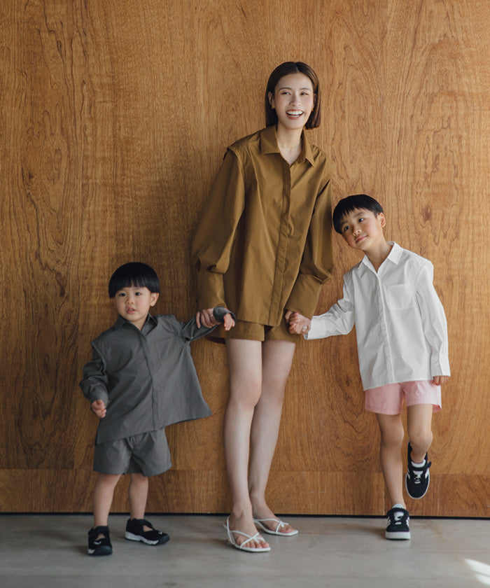 ユアーズ ur's 撥水素材2wayスリーブシャツ/ラッシュガード 【返品不可商品】 (ダークブラウン) ダークブラウン