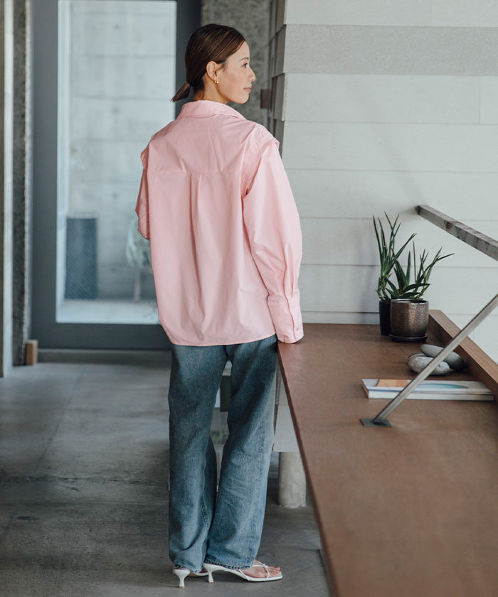 ユアーズ ur's 撥水素材2wayスリーブシャツ/ラッシュガード 【返品不可商品】 (ダークブラウン) ダークブラウン