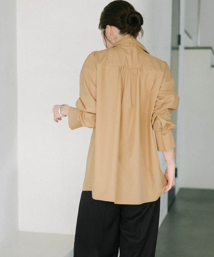 ユアーズ ur's マルチwayボウタイ/カシュクールシャツ (ベージュ) ベージュ