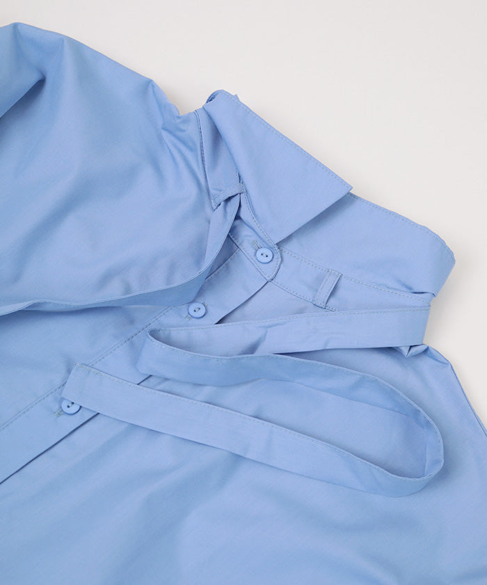 ユアーズ ur's マルチwayボウタイ/カシュクールシャツ (ベージュ) ベージュ