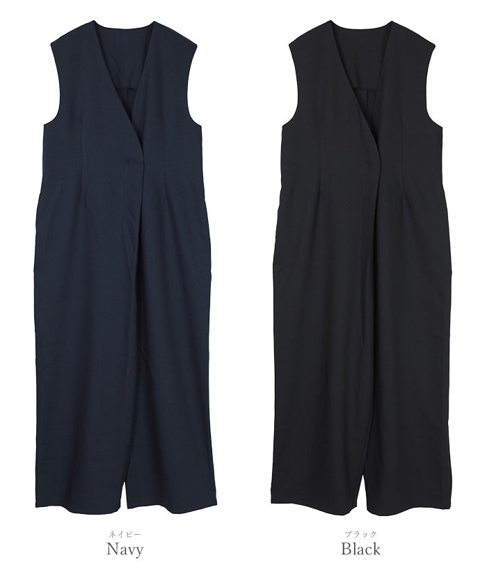 ユアーズ ur's ラップジレオールインワン (ブラック) ブラック