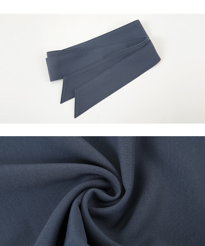 ユアーズ ur's ベルト付ノーカラージャケット (グレージュ) グレージュ