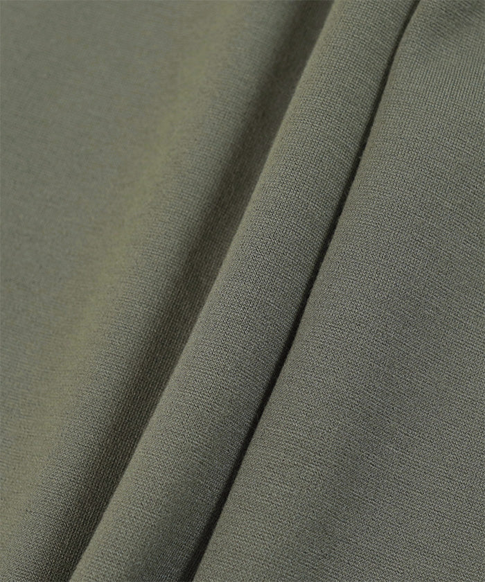 ユアーズ ur's センターピンタックフレアパンツ (カーキ) カーキ