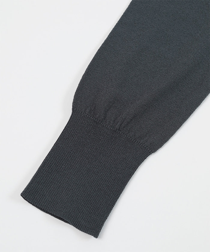 ユアーズ ur's UVケアイレギュラーヘムニットカーディガン (ホワイト) ホワイト