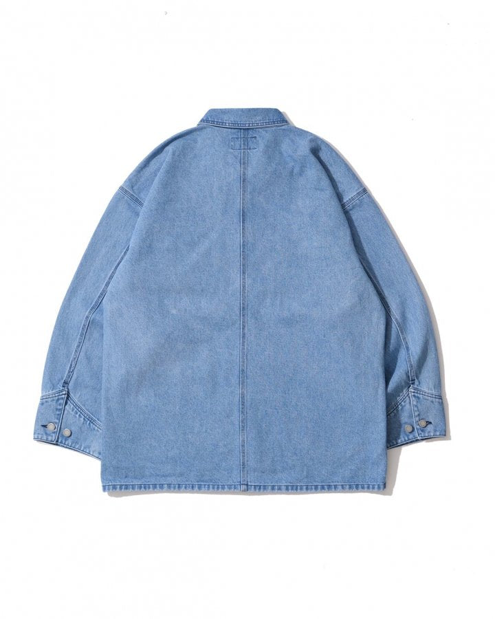 ユースフルシングス useful things DENIM COVERALL (ICE BLUE) ICE BLUE