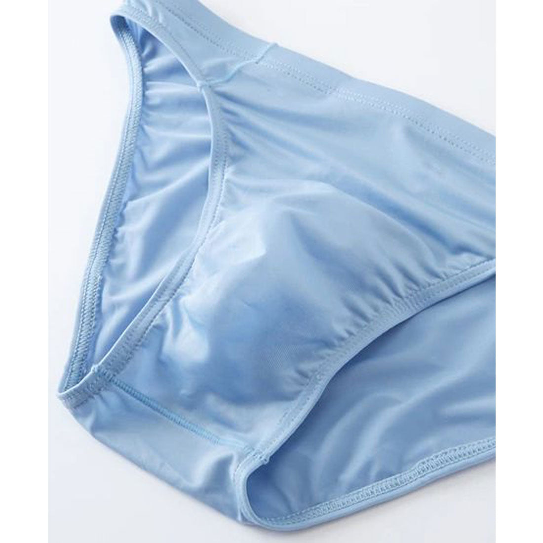 バニラ Vanilla メンズ薄手ストレッチビキニブリーフ【返品不可商品】 (白) 白