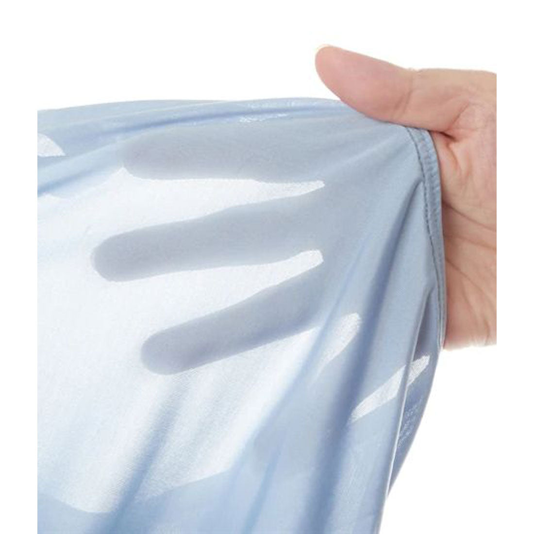 バニラ Vanilla メンズ薄手ストレッチビキニブリーフ【返品不可商品】 (白) 白