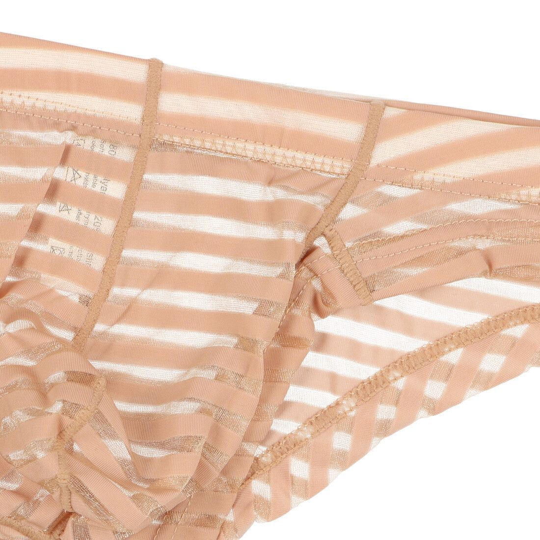 バニラ Vanilla メンズセクシーボーダービキニブリーフ【返品不可商品】