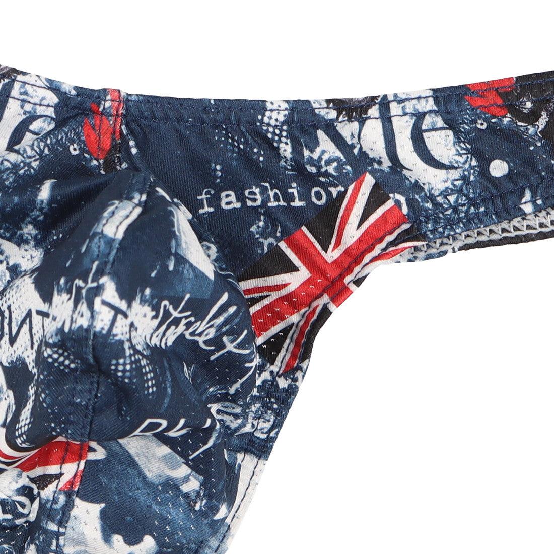 バニラ Vanilla メンズセクシープリントTバック【返品不可商品】