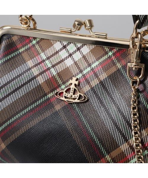 ヴィヴィアン ウエストウッド Vivienne Westwood Vivienne Westwood バッグ GRANNY FRAME PURSE (D101/TARTAN-BROWN/BLACK) D101/TARTAN-BROWN/BLACK