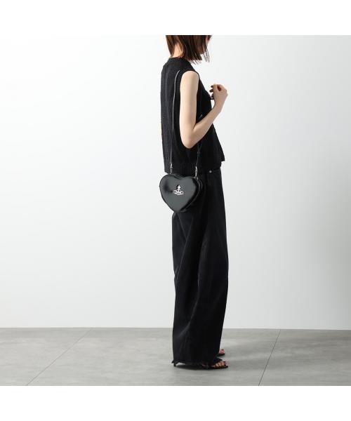 ヴィヴィアン ウエストウッド Vivienne Westwood Vivienne Westwoodバッグ LOUISE HEARTト 4304006MU L001O (N403/BLACK/ブラック) N403/BLACK/ブラック