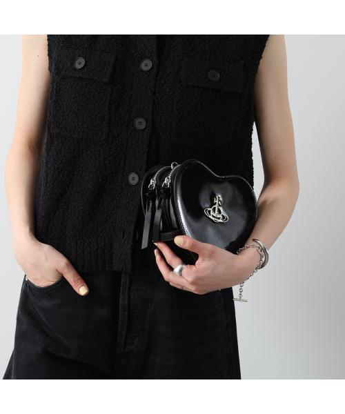 ヴィヴィアン ウエストウッド Vivienne Westwood Vivienne Westwoodバッグ LOUISE HEARTト 4304006MU L001O (N403/BLACK/ブラック) N403/BLACK/ブラック