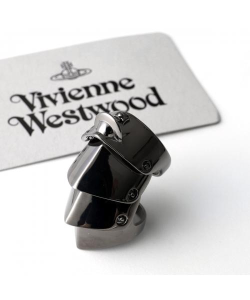 ヴィヴィアン ウエストウッド Vivienne Westwood Vivienne Westwood アーマーリング ARMOUR RING 64030003 (S001/RUTHENIU/ガンメタ) S001/RUTHENIU/ガンメタ
