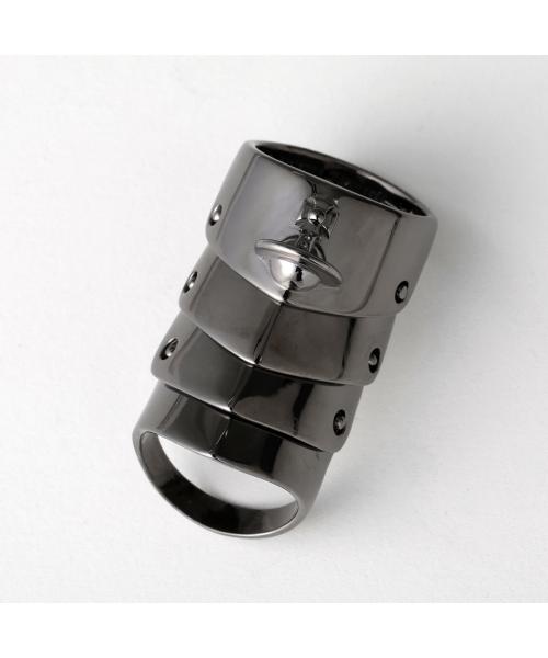 ヴィヴィアン ウエストウッド Vivienne Westwood Vivienne Westwood アーマーリング ARMOUR RING 64030003 (S001/RUTHENIU/ガンメタ) S001/RUTHENIU/ガンメタ