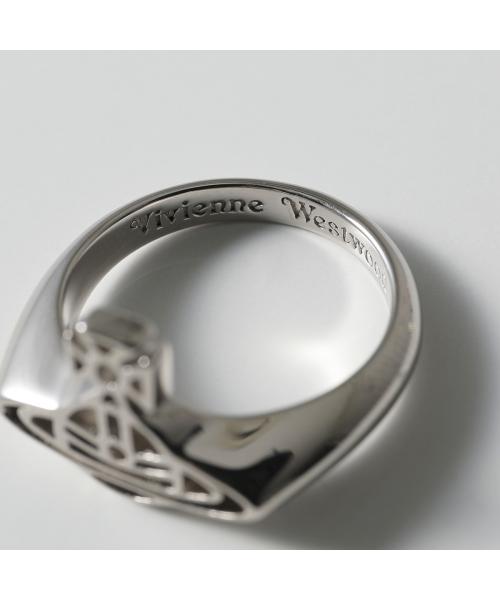 ヴィヴィアン ウエストウッド Vivienne Westwood Vivienne Westwood リング AVON 64040183 シルバー925 (P019/PLATINUM-シルバー) P019/PLATINUM-シルバー
