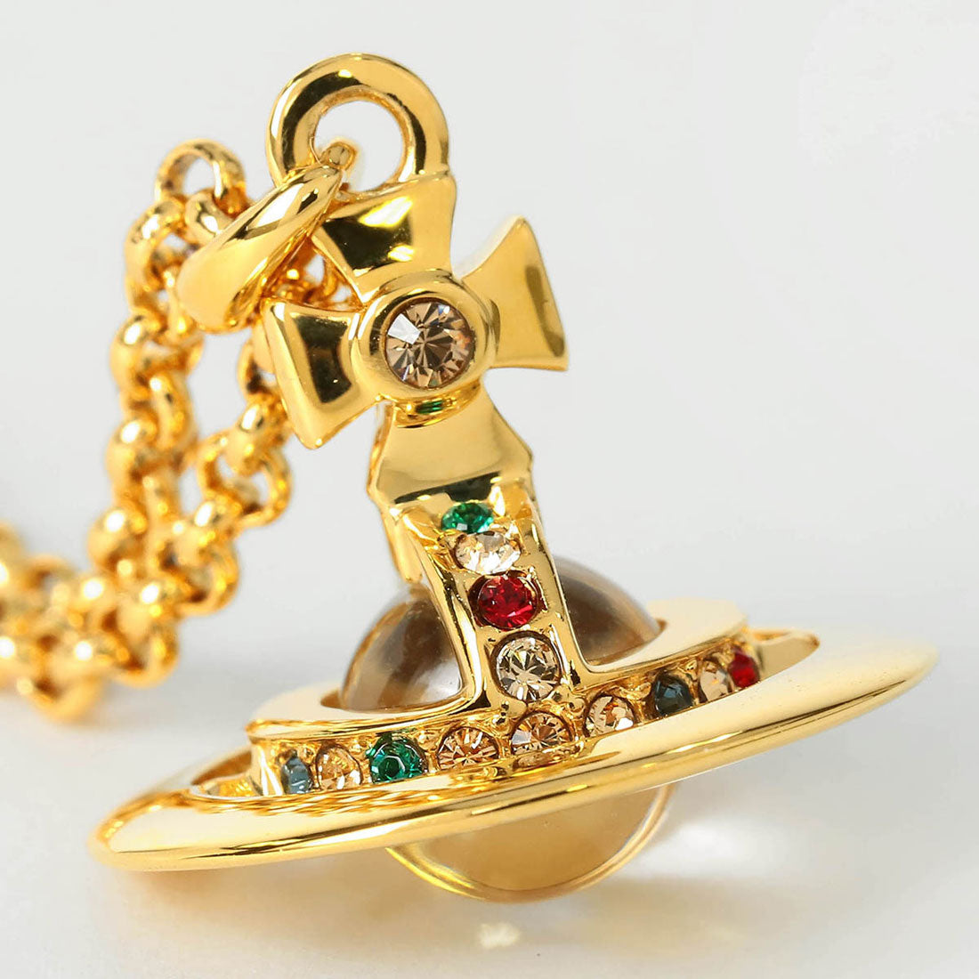 ヴィヴィアン ウエストウッド Vivienne Westwood ネックレス ニュー プチ オーブ PENDANT NECKLACE 63020098 02R001 CN 27723275 R001 GOLD (ゴールド) ゴールド