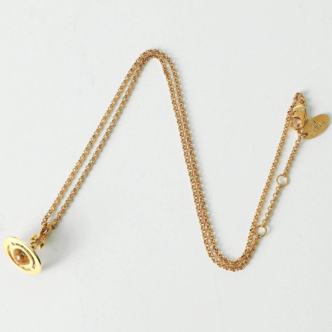 ヴィヴィアン ウエストウッド Vivienne Westwood ネックレス ニュー プチ オーブ PENDANT NECKLACE 63020098 02R001 CN 27723275 R001 GOLD (ゴールド) ゴールド