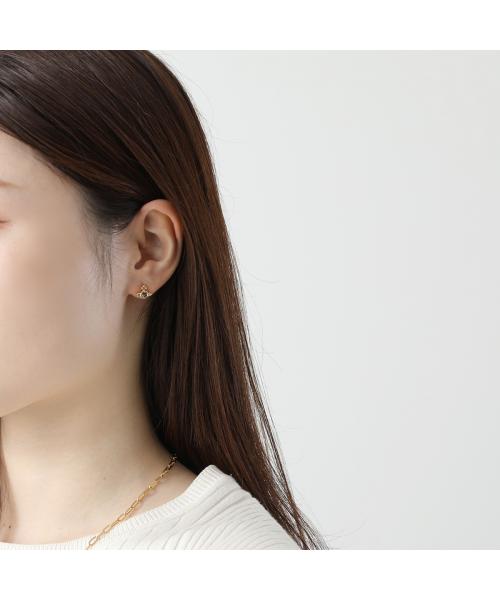 ヴィヴィアン ウエストウッド Vivienne Westwood Vivienne Westwood ピアス LONDON ORB EARRINGS 62010220 (R935/GOLD/MILKY-AMBER/CZ) R935/GOLD/MILKY-AMBER/CZ