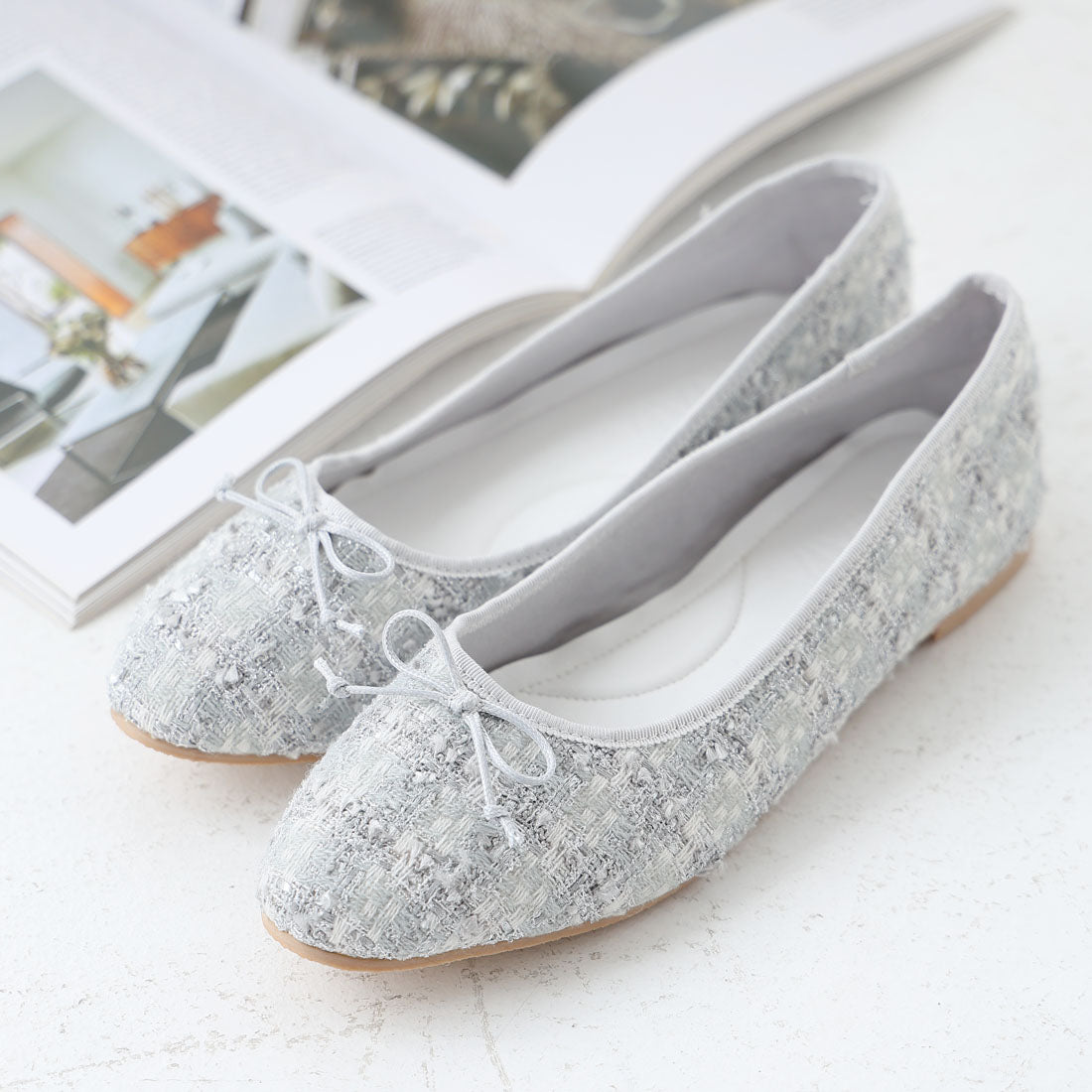 ヴィヴィアン VIVIAN ラウンドトゥバレエシューズ