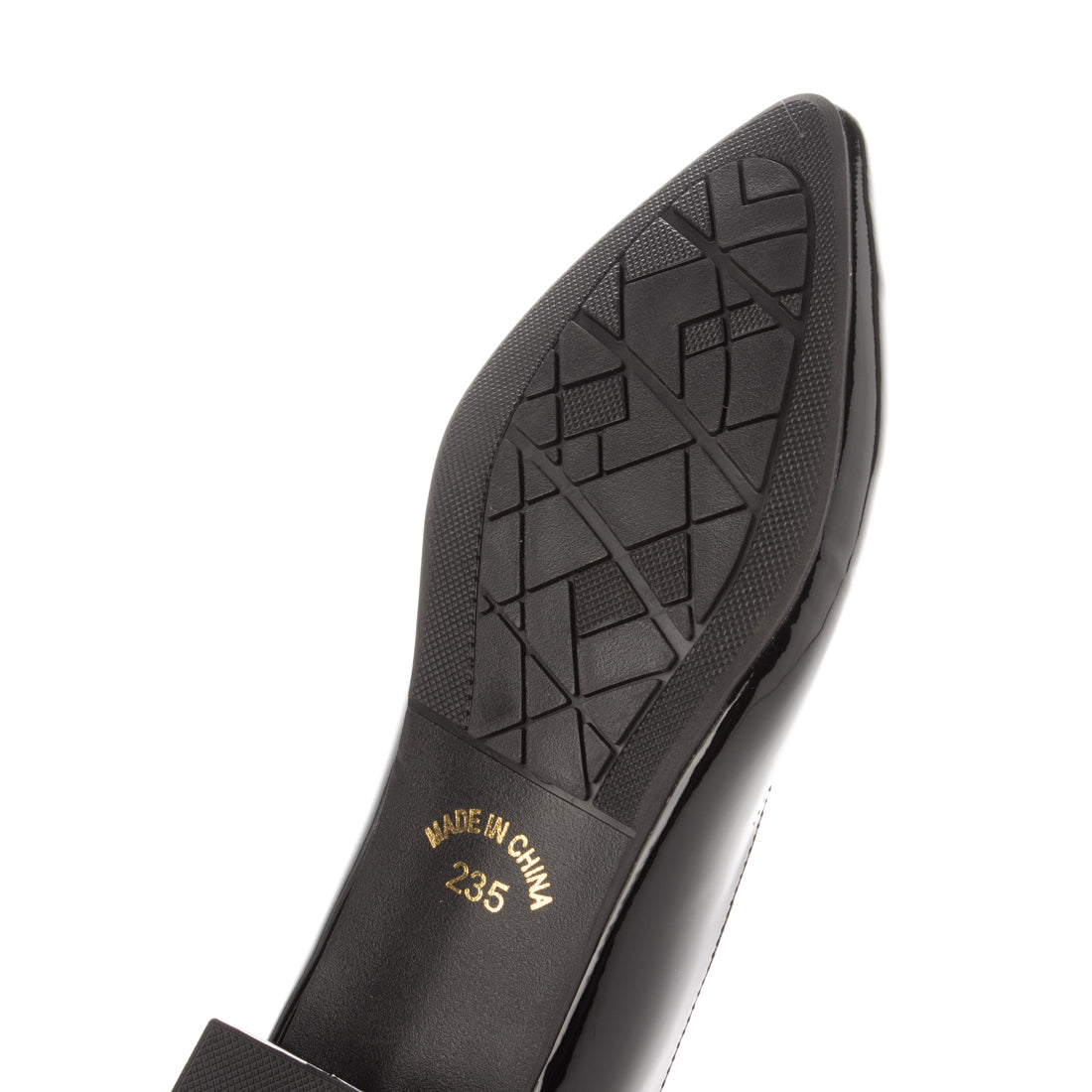 ヴィヴィアン VIVIAN ポインテッドトゥVカットレインパンプス