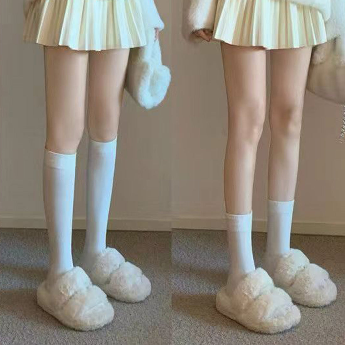 ヴィヴィアン VIVIAN 長さが選べるシアーソックス