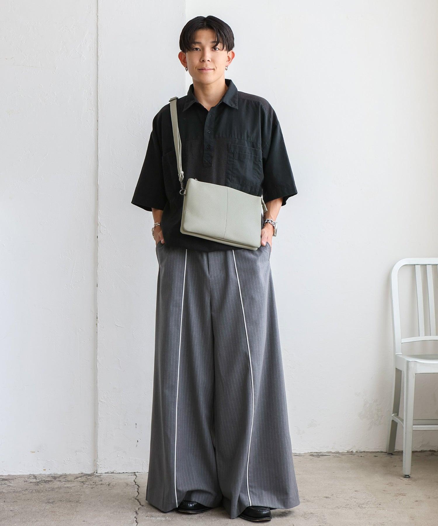 ヴィータフェリーチェ VitaFelice 本革2wayショルダーバッグ (LGRAY) LGRAY