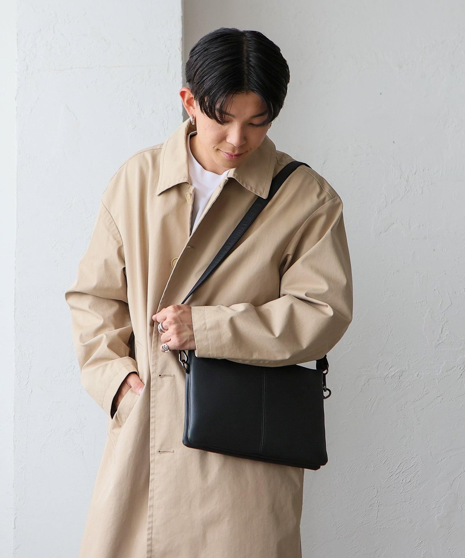 ヴィータフェリーチェ VitaFelice 本革2wayショルダーバッグ (LGRAY) LGRAY