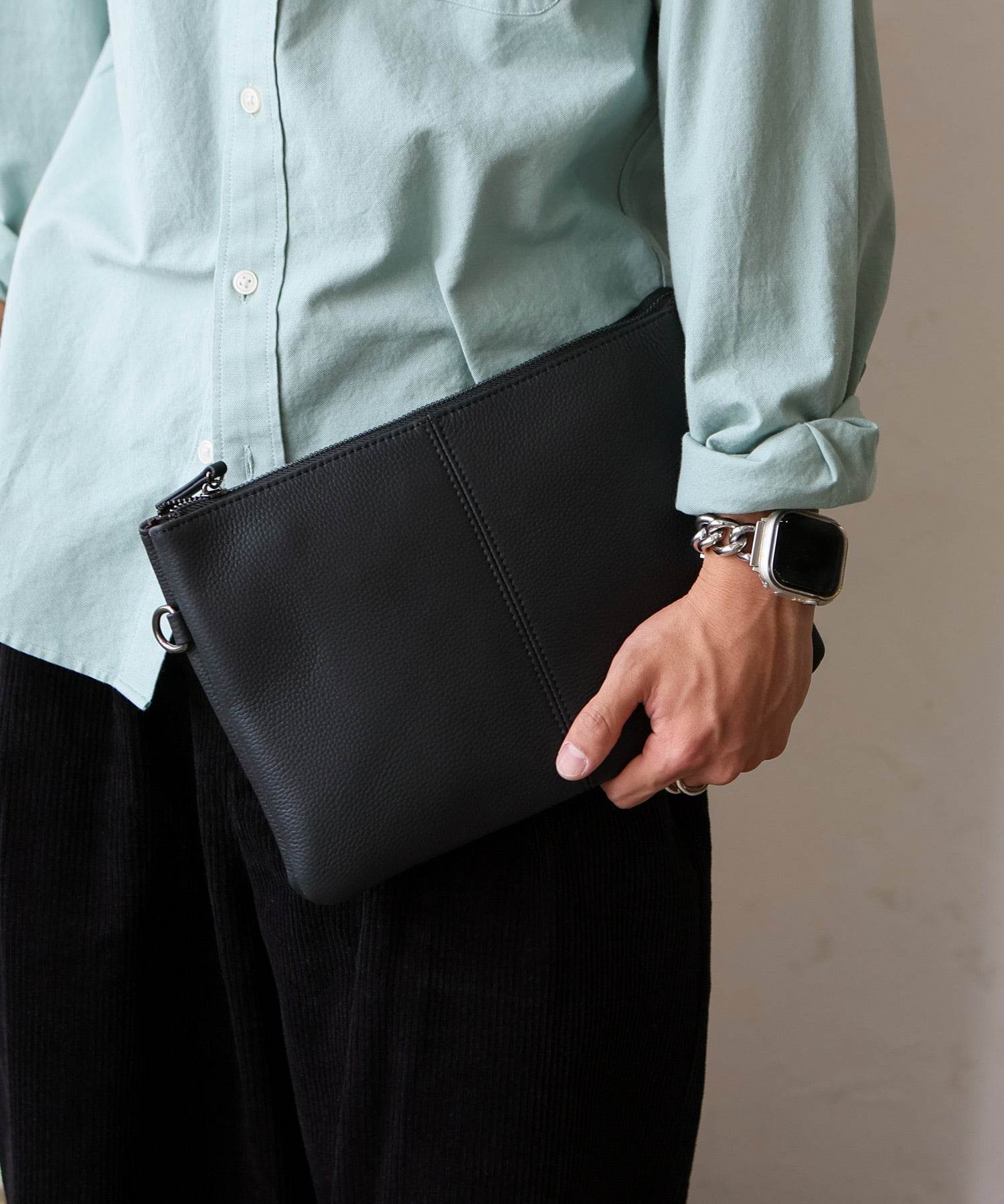 ヴィータフェリーチェ VitaFelice 本革2wayショルダーバッグ (LGRAY) LGRAY