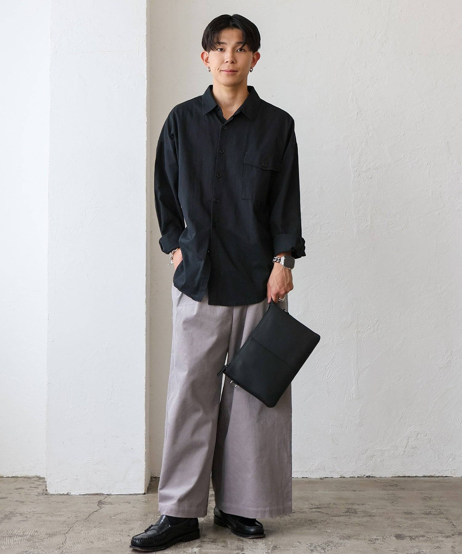 ヴィータフェリーチェ VitaFelice 本革2wayショルダーバッグ (LGRAY) LGRAY