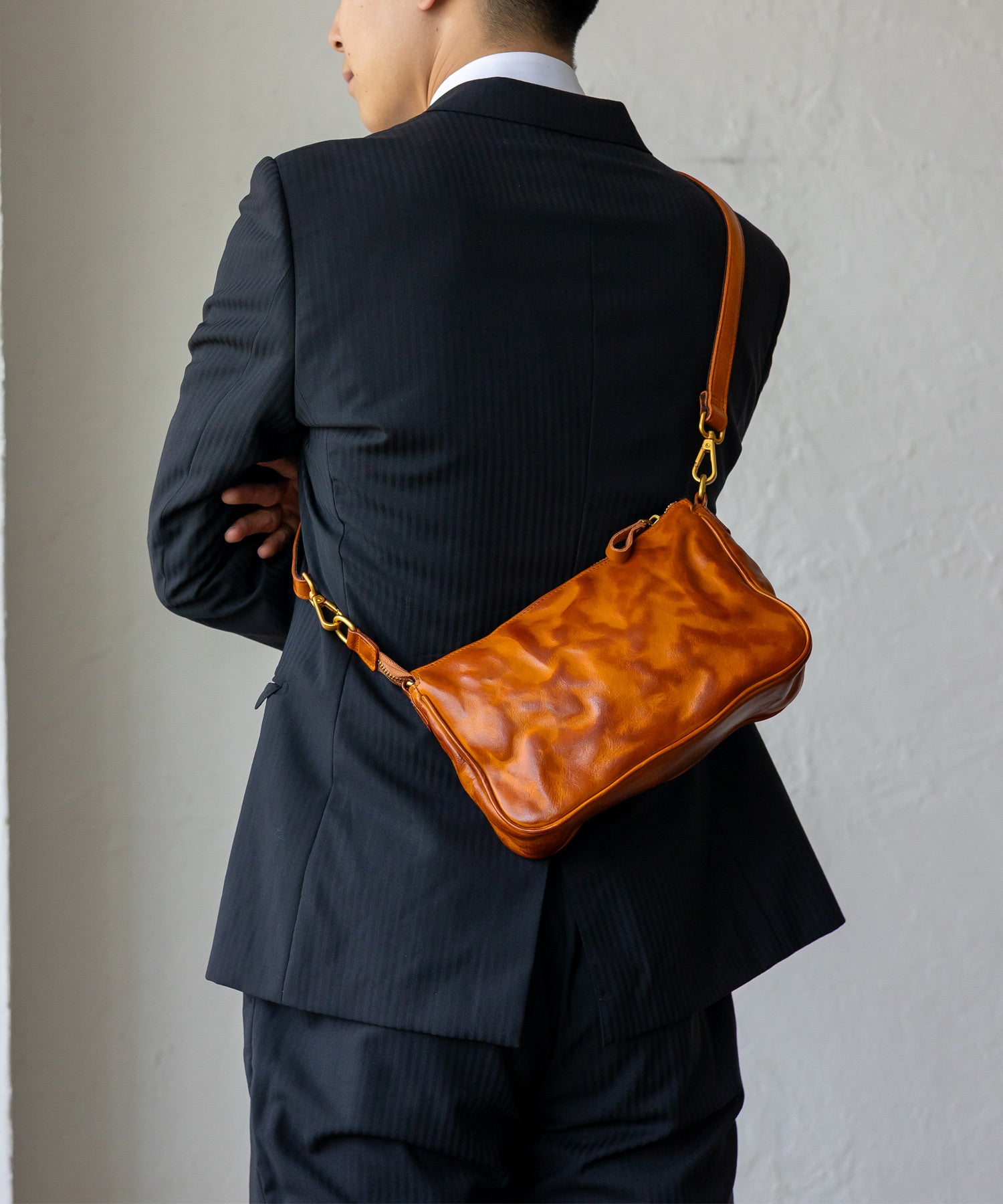 ヴィータフェリーチェ VitaFelice ヴィンテージレザー2wayミニショルダー (CAMEL) CAMEL