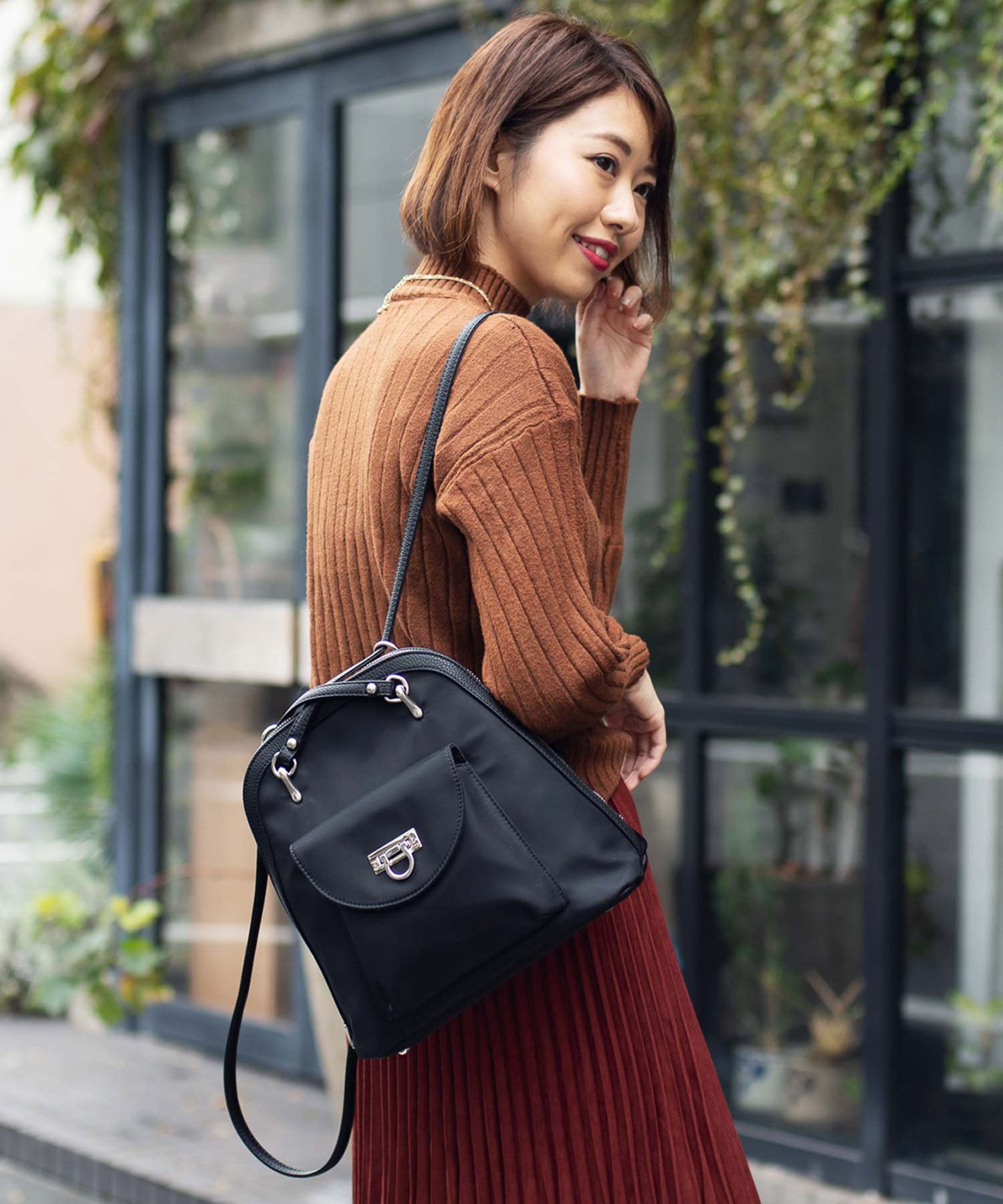 Vita Ferce Vitafelice交叉肩2way尼龍Minicack