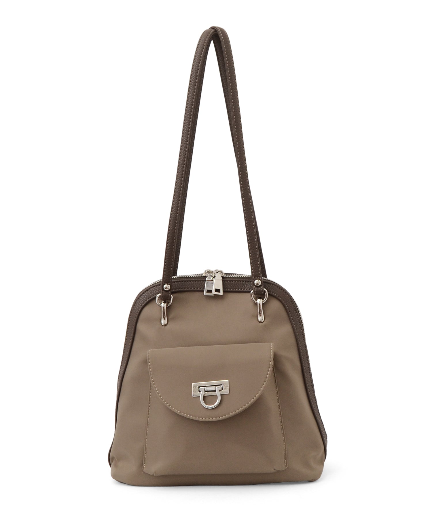 VitaFelice Cross Shoulder 2-way Nylon Mini Backpack