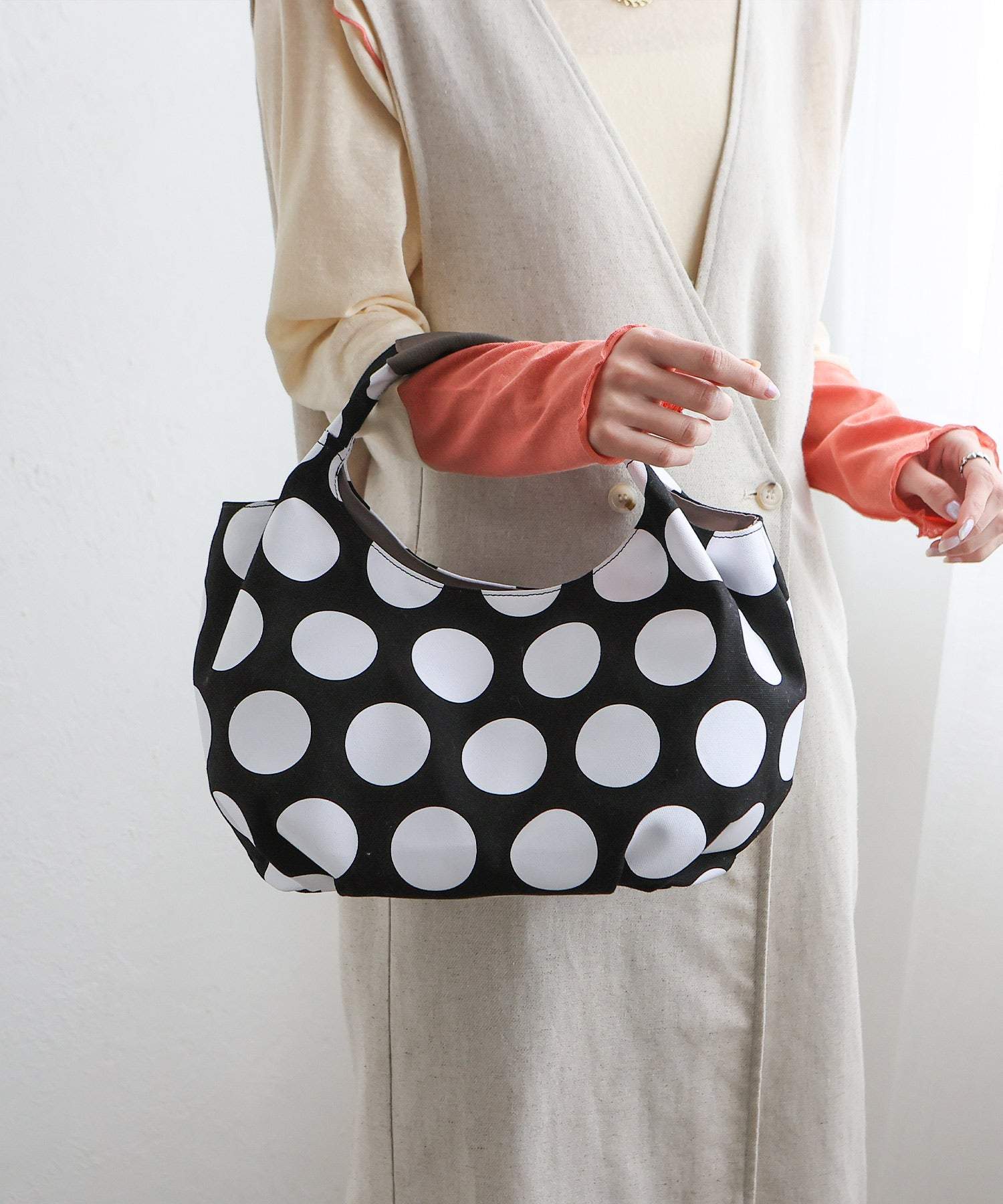 VitaFelice VitaFelice Canvas Tote Bag Mini Bag Commuter Bag