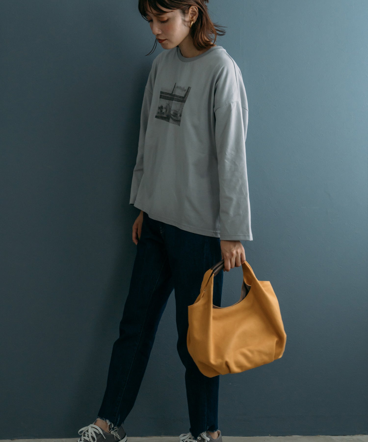 VitaFelice VitaFelice Canvas Tote Bag Mini Bag Commuter Bag