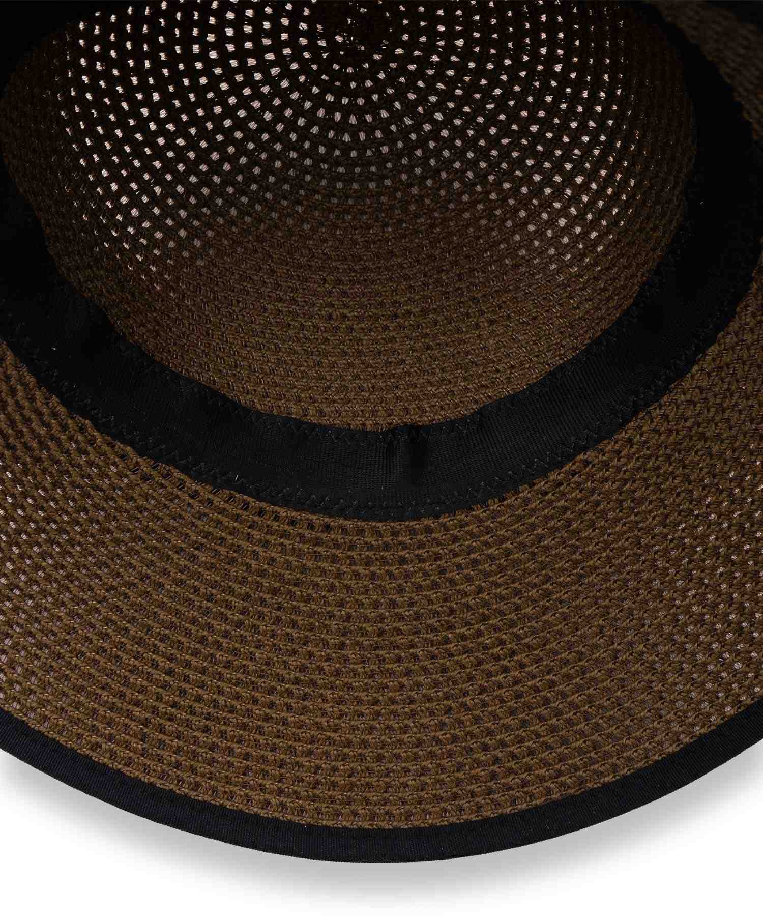 ヴィータフェリーチェ VitaFelice ペーパーブレードワイドブリムキャップ (BEIGE) BEIGE