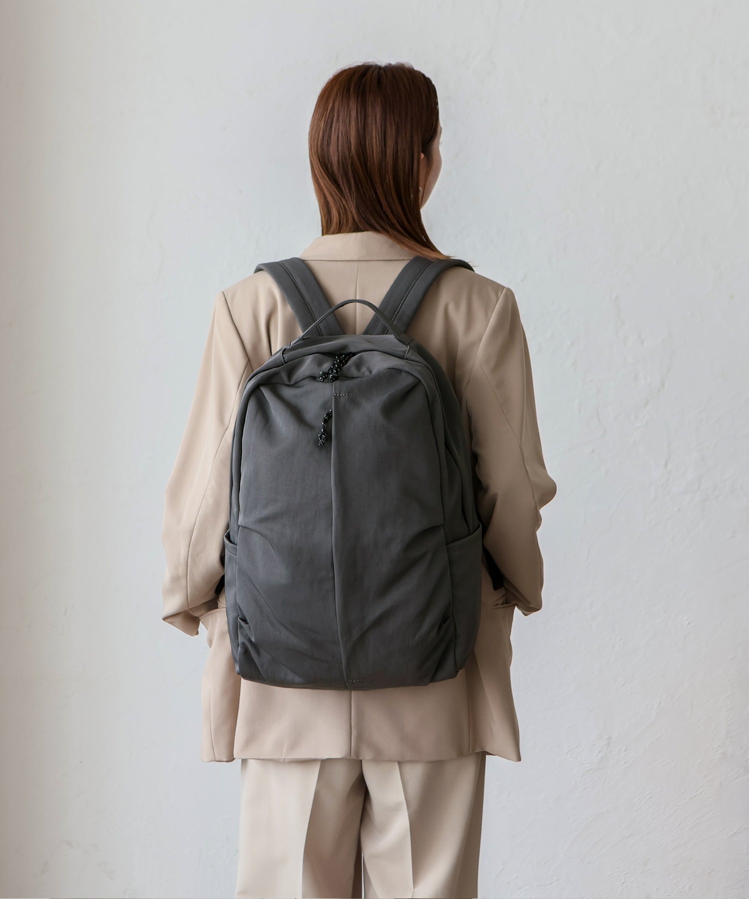 ヴィータフェリーチェ VitaFelice ユニセックスナイロンリュック (GRAY) GRAY