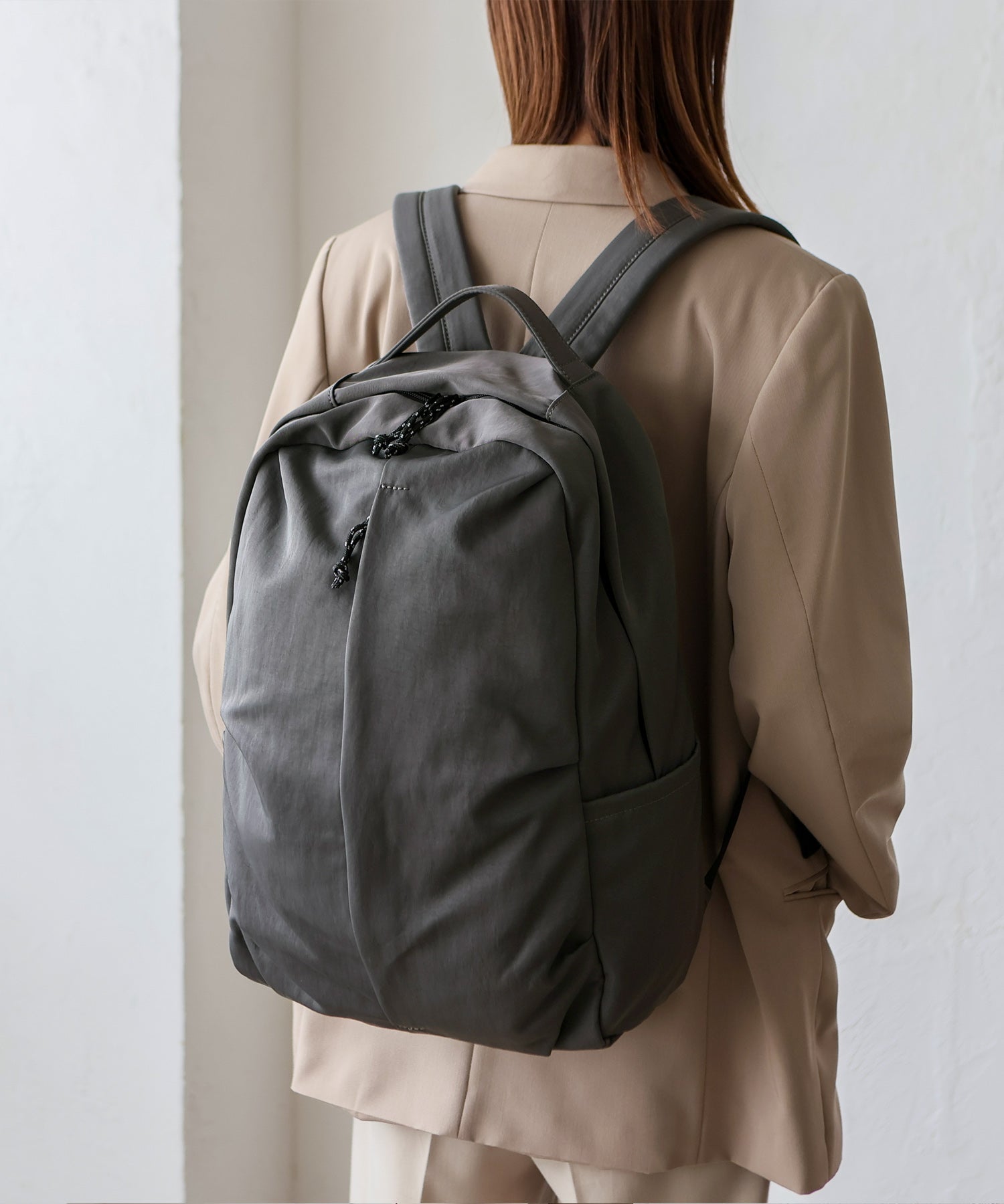 ヴィータフェリーチェ VitaFelice ユニセックスナイロンリュック (GRAY) GRAY