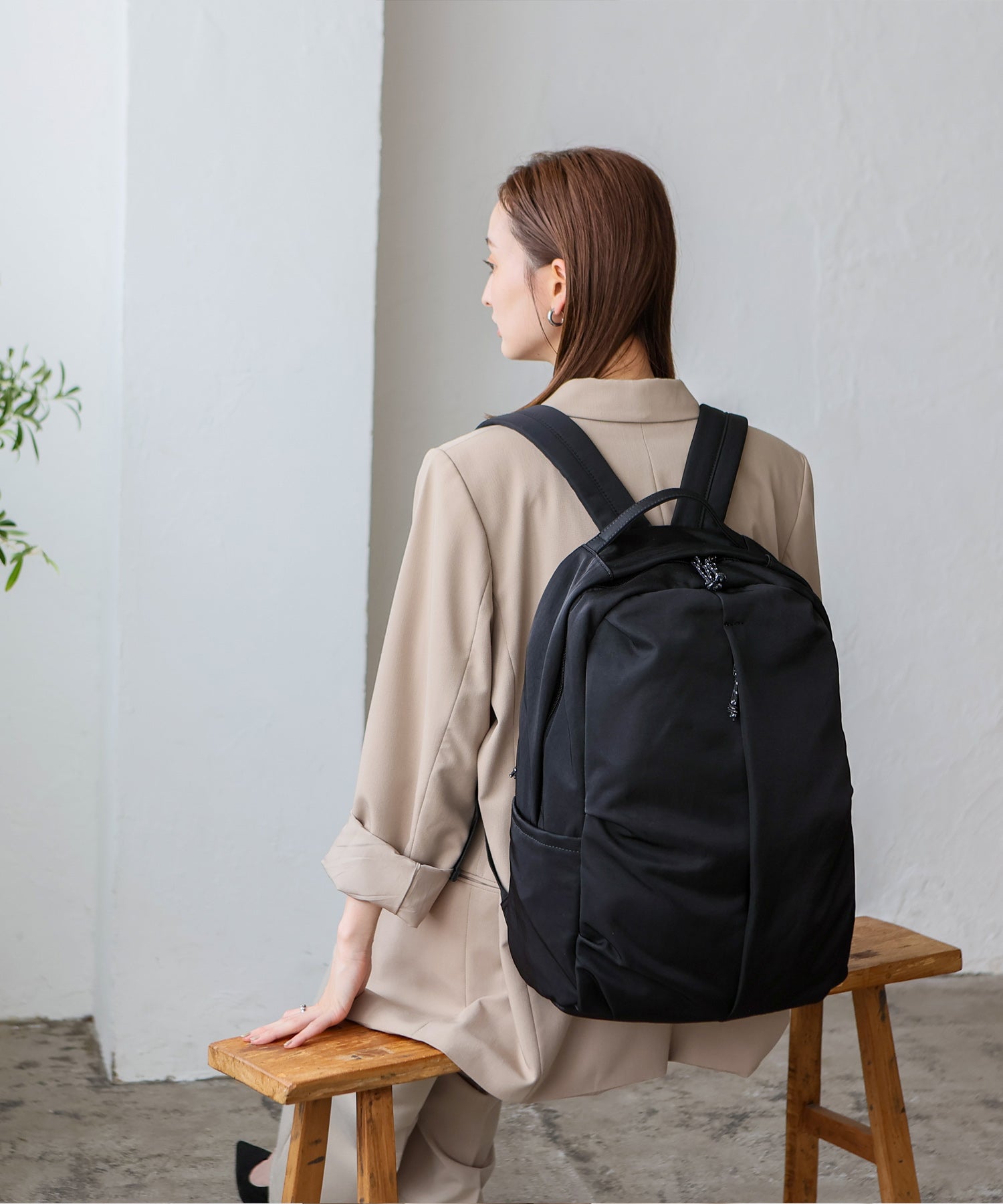 ヴィータフェリーチェ VitaFelice ユニセックスナイロンリュック (GRAY) GRAY