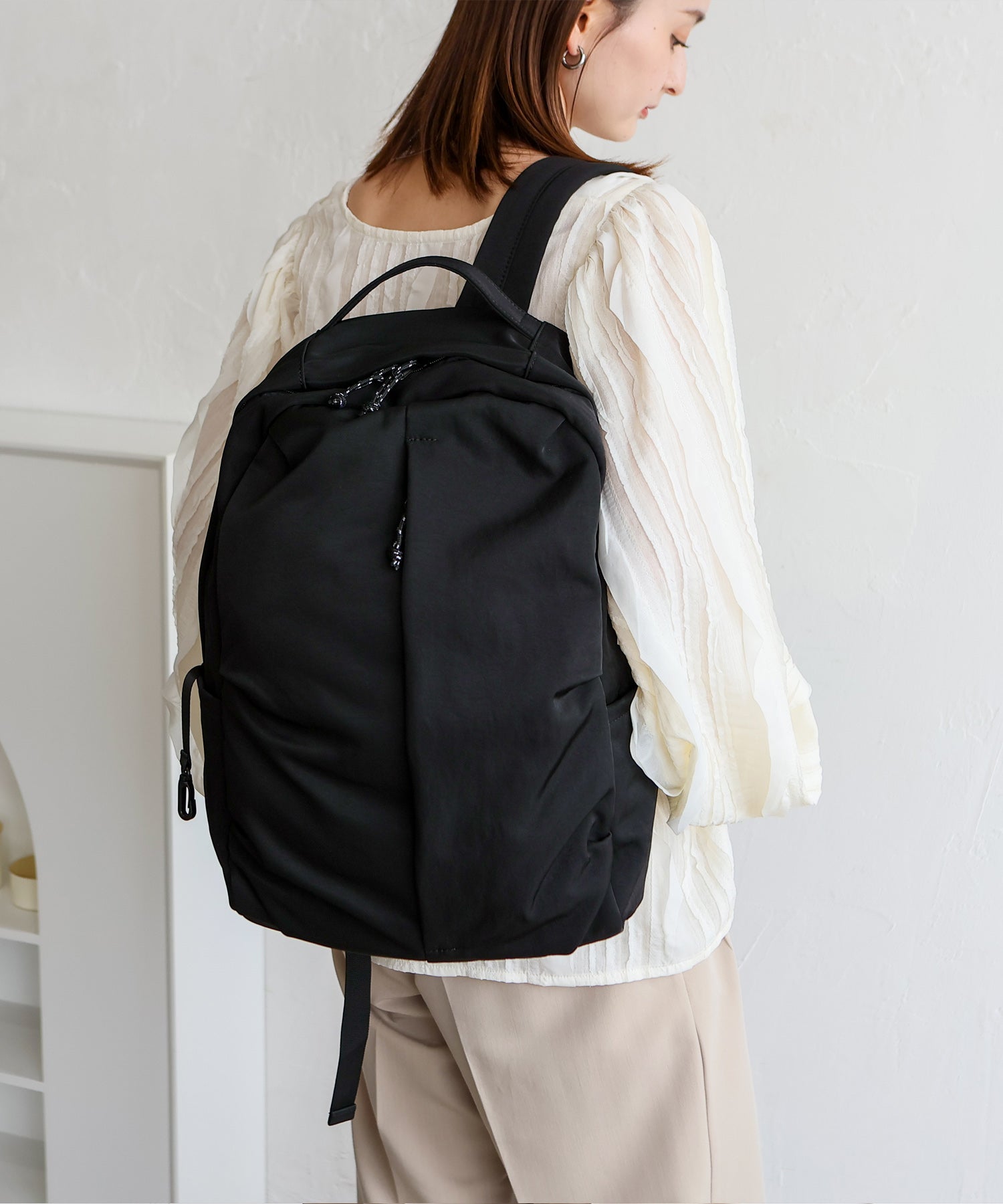 ヴィータフェリーチェ VitaFelice ユニセックスナイロンリュック (GRAY) GRAY