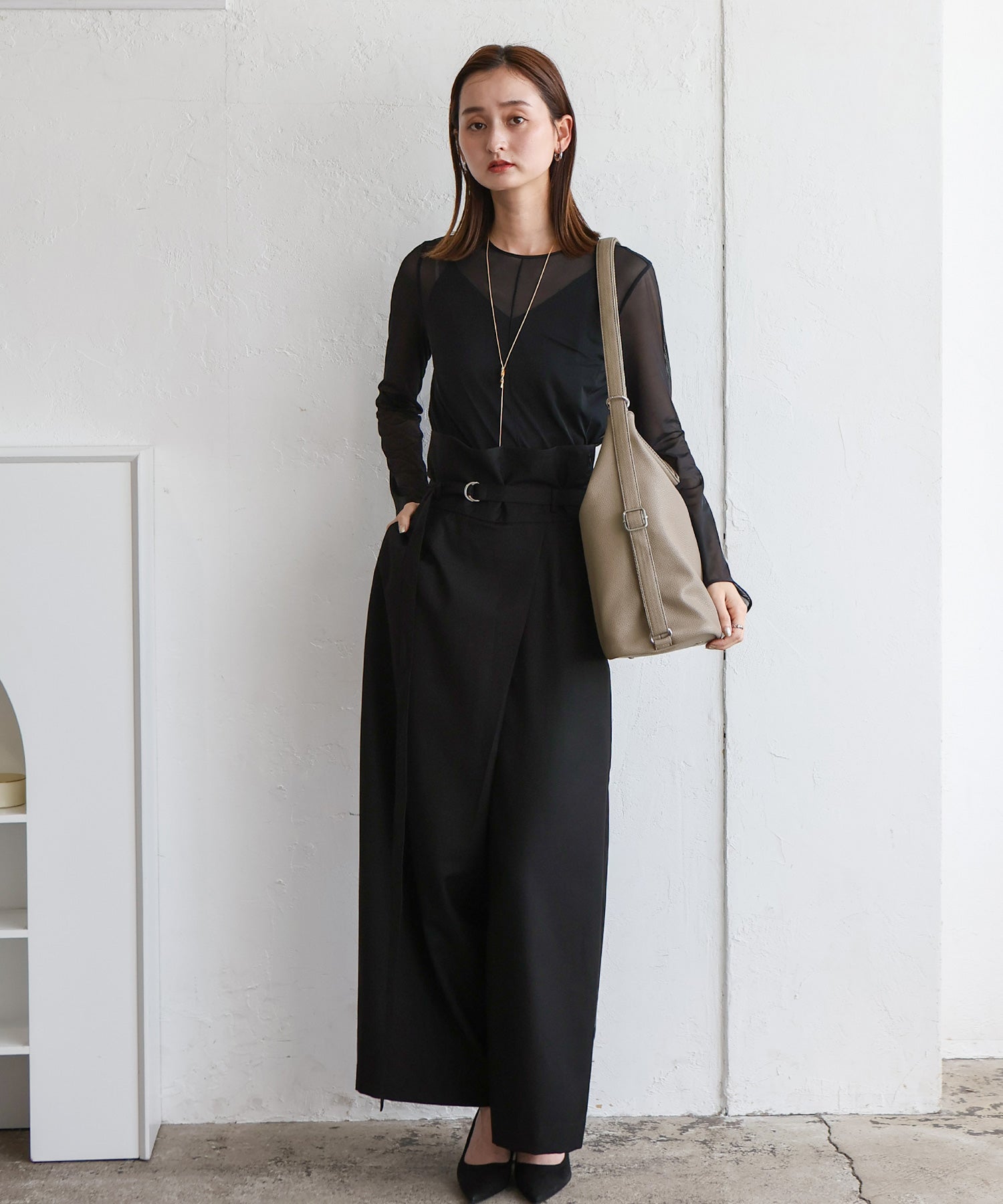 ヴィータフェリーチェ VitaFelice 【1秒でリュック⇔ショルダー】ソフト3WAYリュックサック (BLACK) BLACK