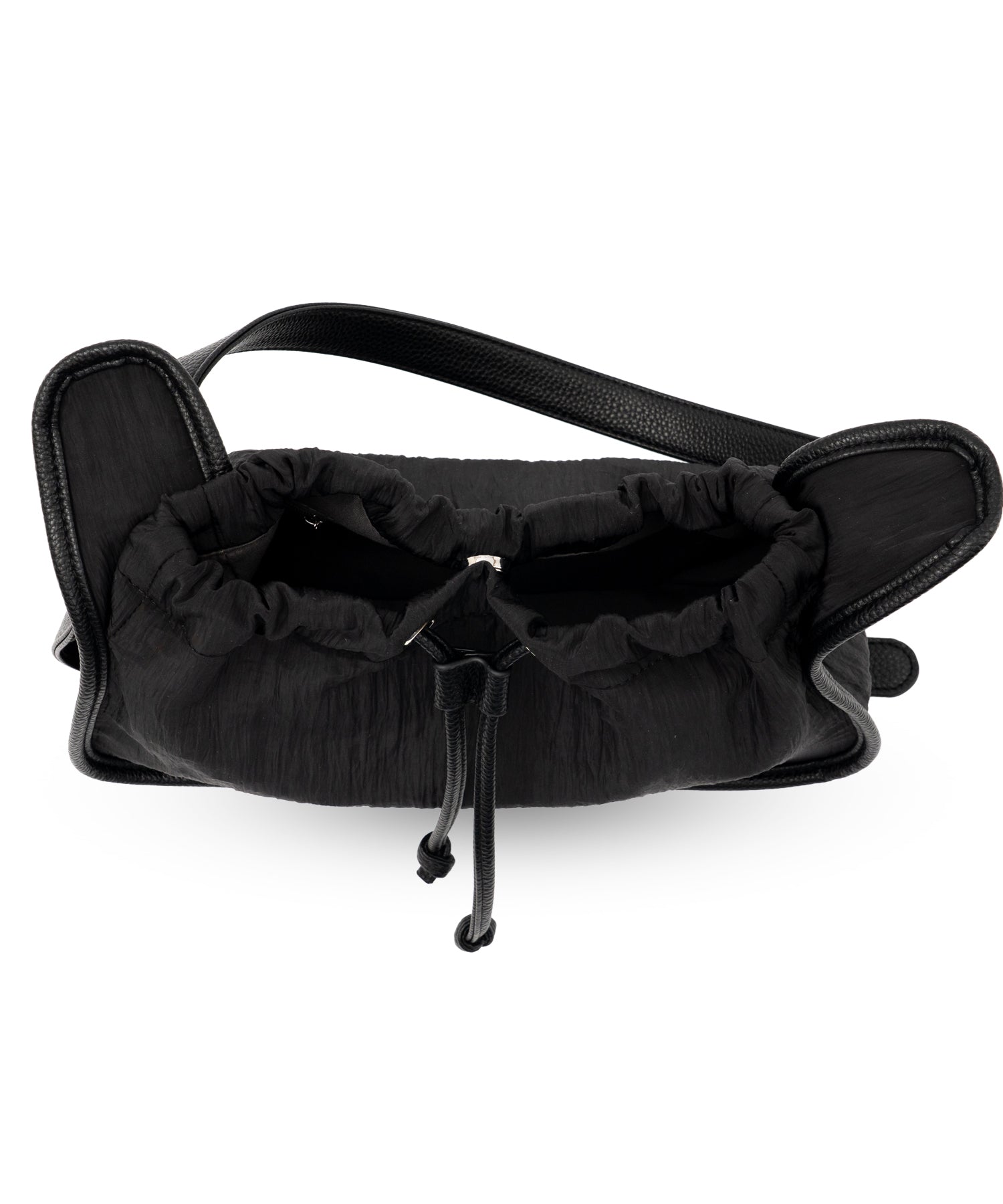 ヴィータフェリーチェ VitaFelice プリーツ巾着MINIバッグ (LIME) LIME