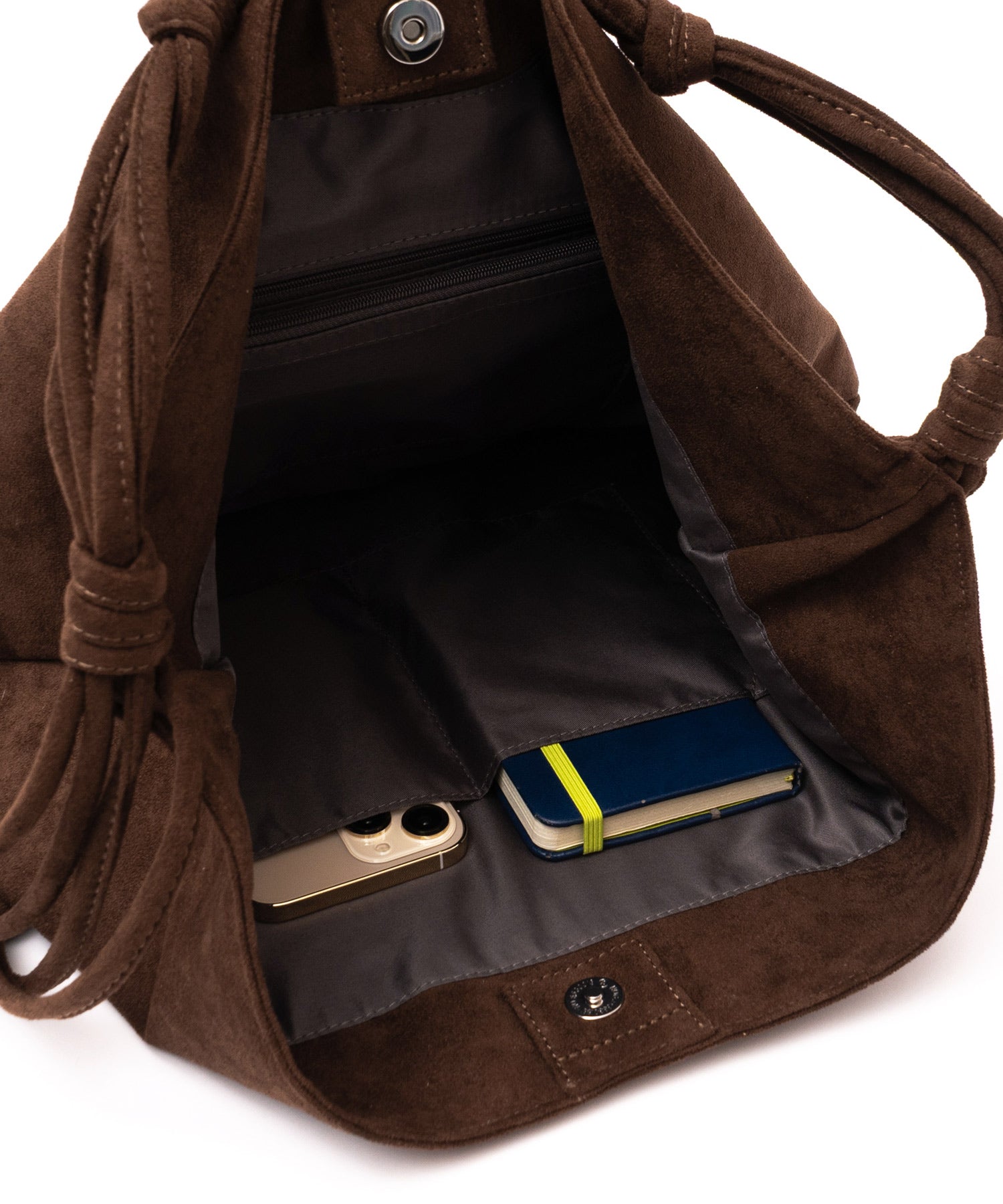 ヴィータフェリーチェ VitaFelice スエードワンハンドルバッグ (KHAKI) KHAKI