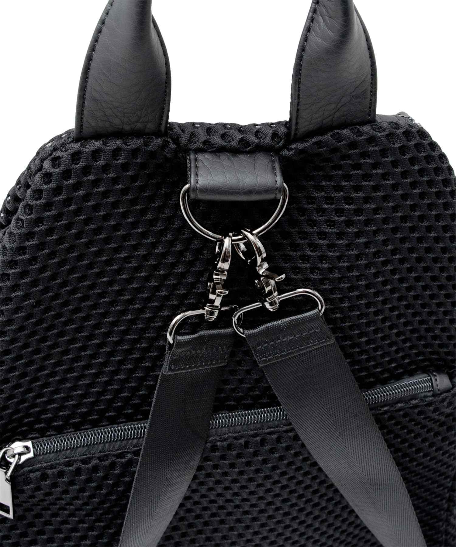ヴィータフェリーチェ VitaFelice メッシュ3wayミニリュック (BLACK) BLACK