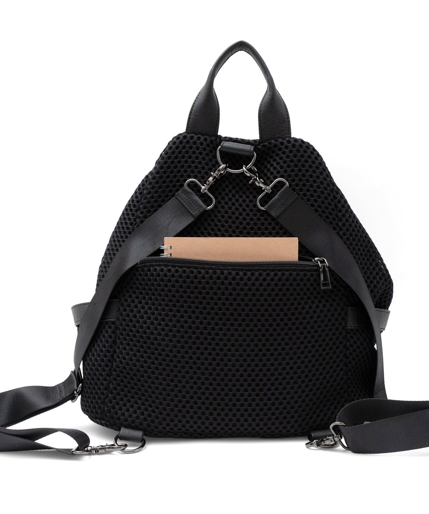 ヴィータフェリーチェ VitaFelice メッシュ3wayミニリュック (BLACK) BLACK