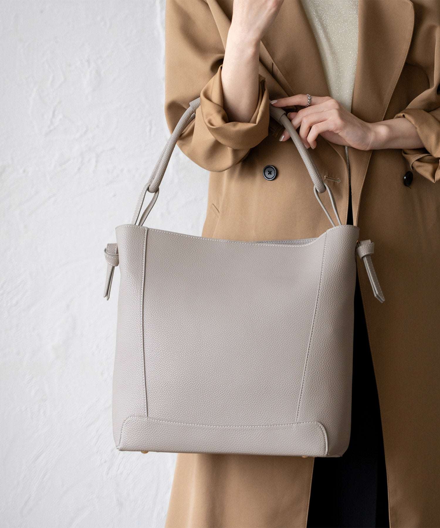 ヴィータフェリーチェ VitaFelice ワンハンドルトートバッグ